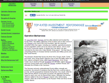 Tablet Screenshot of operationbarbarossa.com