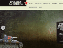 Tablet Screenshot of operationbarbarossa.net